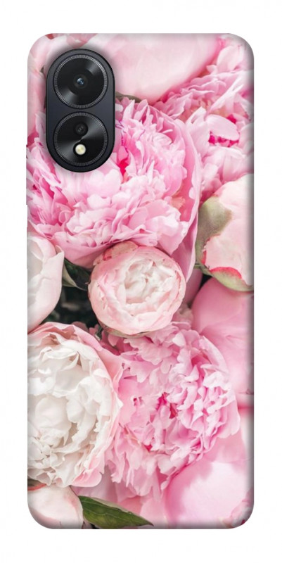 Чехол itsPrint Pink peonies для Oppo A38, цветы, купить оптом с доставкой