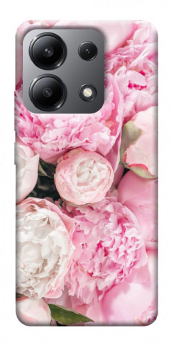 Чохол itsPrint Pink peonies для Xiaomi Redmi Note 13 4G
