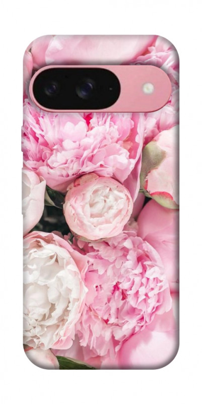 Чехол itsPrint Pink peonies для Google Pixel 9, цветы, купить оптом с доставкой