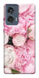 Чехол itsPrint Pink peonies для Motorola Edge 50 Fusion
