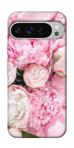 Чохол itsPrint Pink peonies для Google Pixel 9 Pro XL