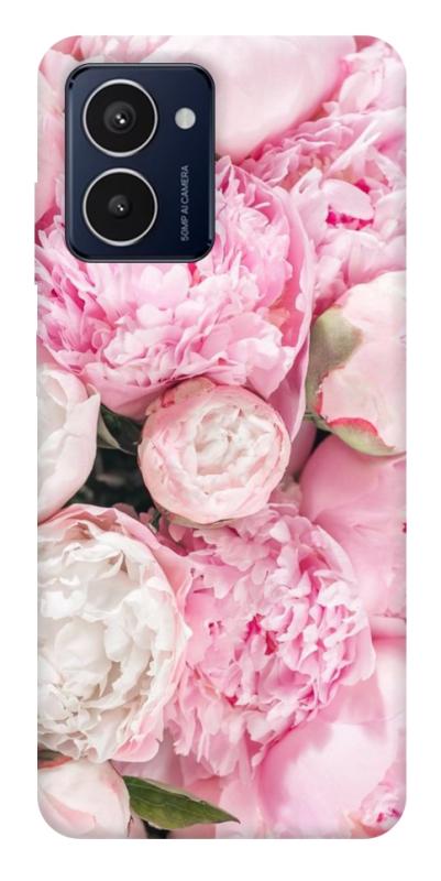 Чехол itsPrint Pink peonies для HMD Pulse Pro, цветы, купить оптом с доставкой