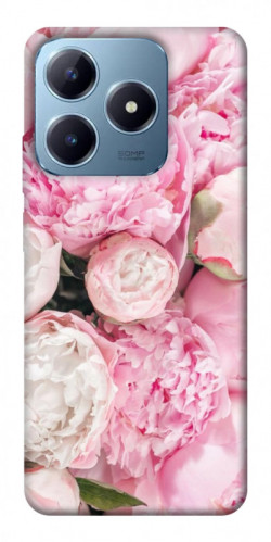 Чохол itsPrint Pink peonies для Realme C63 4G