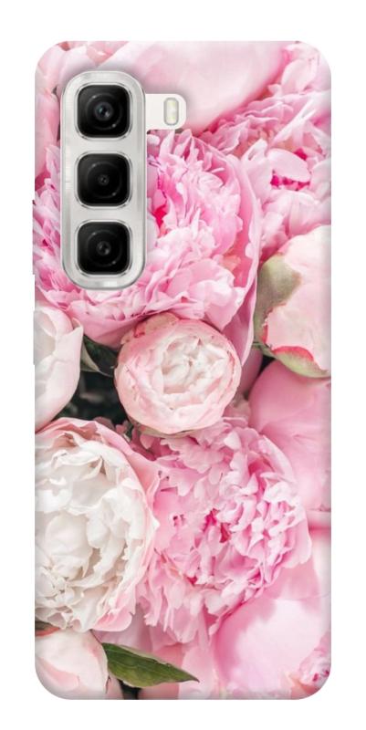 Чехол itsPrint Pink peonies для Infinix Hot 50 4G, цветы, купить оптом с доставкой