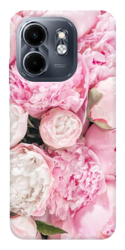 Чехол itsPrint Pink peonies для Infinix Smart 9 4G / Hot 50i, цветы, купить оптом с доставкой