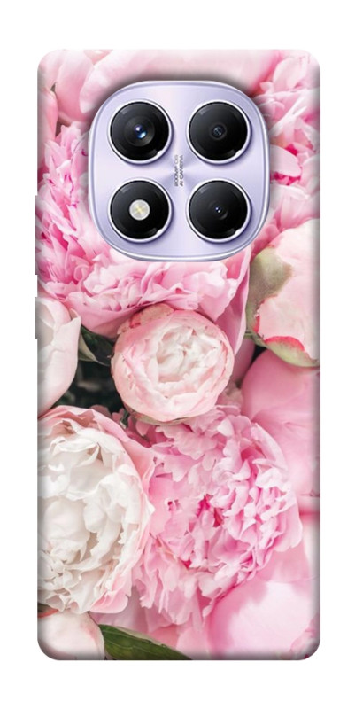 Чехол itsPrint Pink peonies для Xiaomi Poco X7, цветы, купить оптом с доставкой
