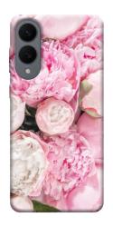 Чохол itsPrint Pink peonies для Samsung Galaxy S25 Edge
