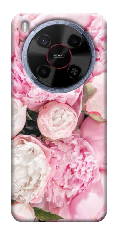 Чохол itsPrint Pink peonies для ZTE Nubia V70 Max, квіти, купити оптом з доставкою