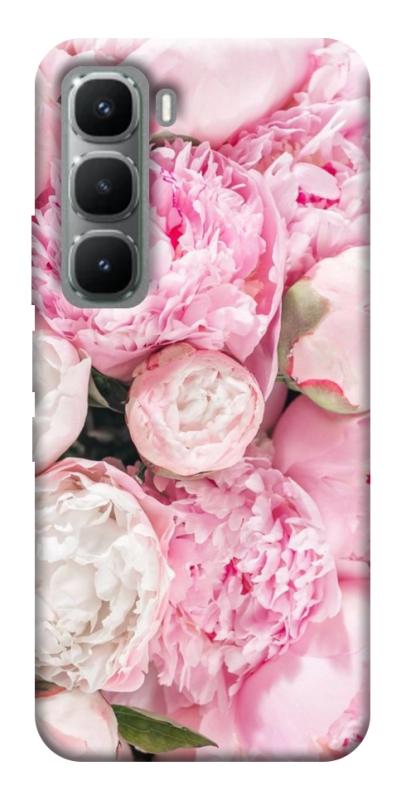Чехол itsPrint Pink peonies для Infinix Hot 60 Pro, цветы, купить оптом с доставкой