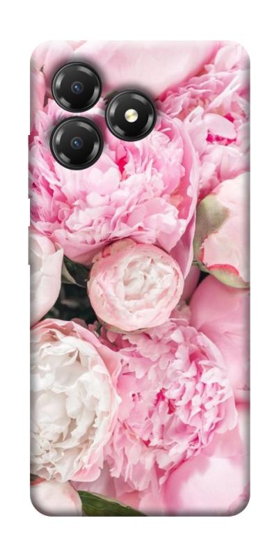Чохол itsPrint Pink peonies для ZTE Blade A36, квіти, купити оптом з доставкою