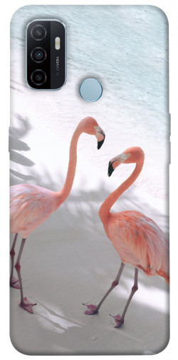 Чехол itsPrint Flamingos для Oppo A53 / A32 / A33