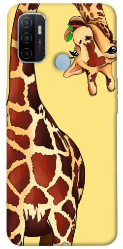 Чехол itsPrint Cool giraffe для Oppo A53 / A32 / A33