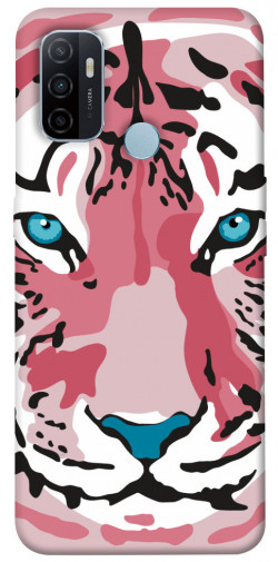 Чохол itsPrint Pink tiger для Oppo A53 / A32 / A33
