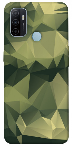 Чехол itsPrint Треугольный камуфляж 2 для Oppo A53 / A32 / A33