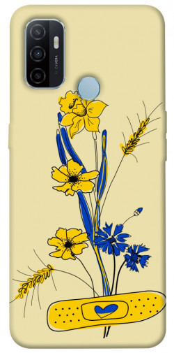 Чохол itsPrint Українські квіточки для Oppo A53 / A32 / A33