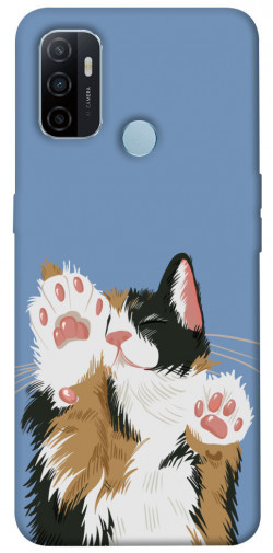 Чехол itsPrint Funny cat для Oppo A53 / A32 / A33