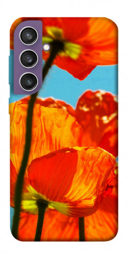 Чехол itsPrint Яркие маки для Samsung Galaxy S23 FE