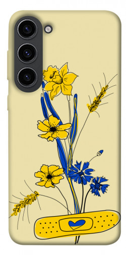 Чехол itsPrint Українські квіточки для Samsung Galaxy S23