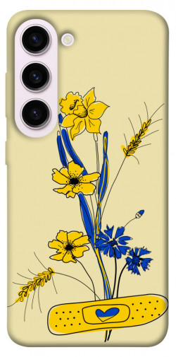 Чехол itsPrint Українські квіточки для Samsung Galaxy S23+