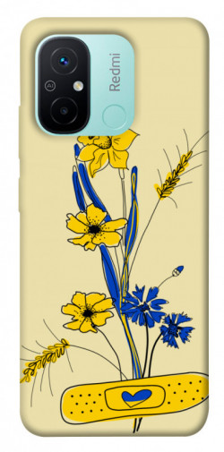 Чехол itsPrint Українські квіточки для Xiaomi Redmi 12C