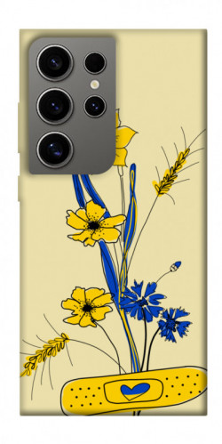 Чехол itsPrint Українські квіточки для Samsung Galaxy S24 Ultra