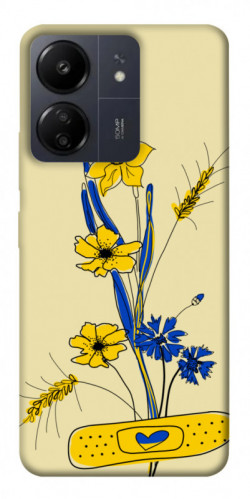 Чохол itsPrint Українські квіточки для Xiaomi Redmi 13C