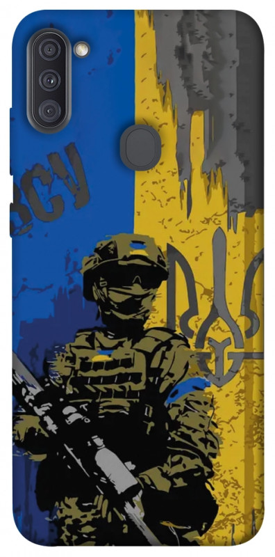 Чехол itsPrint Faith in Ukraine 4 для Samsung Galaxy A11, itsellopt, купить оптом с доставкой