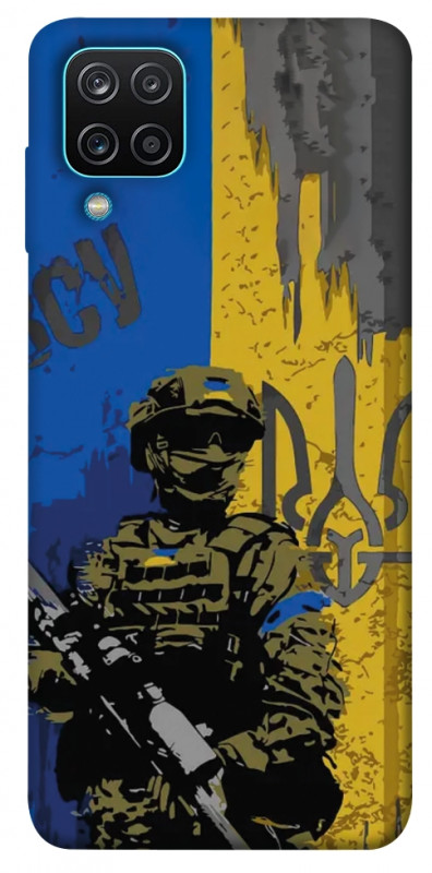 Чехол itsPrint Faith in Ukraine 4 для Samsung Galaxy A12, itsellopt, купить оптом с доставкой