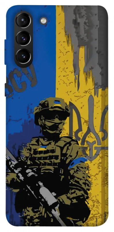Чехол itsPrint Faith in Ukraine 4 для Samsung Galaxy S21+, itsellopt, купить оптом с доставкой