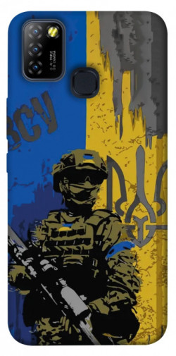 Чехол itsPrint Faith in Ukraine 4 для Infinix Hot 10 Lite