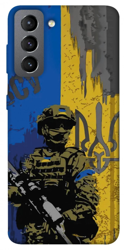 Чехол itsPrint Faith in Ukraine 4 для Samsung Galaxy S21 FE, itsellopt, купить оптом с доставкой