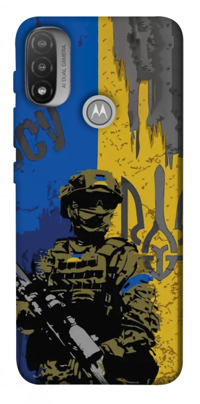 Чехол itsPrint Faith in Ukraine 4 для Motorola Moto E20, itsellopt, купить оптом с доставкой