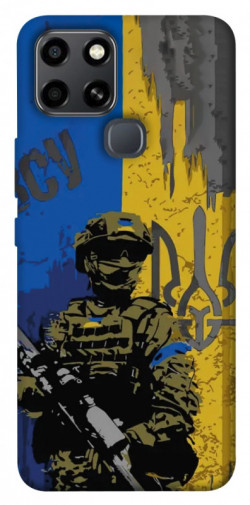 Чехол itsPrint Faith in Ukraine 4 для Infinix Smart 6