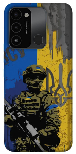Чехол itsPrint Faith in Ukraine 4 для Tecno Spark Go 2022 (KG5m)