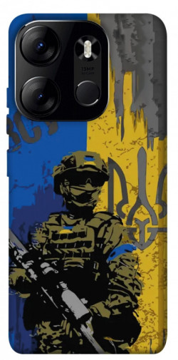 Чехол itsPrint Faith in Ukraine 4 для Tecno Spark Go 2023
