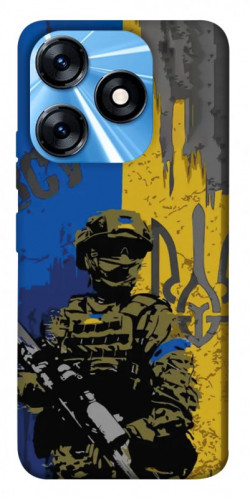 Чохол itsPrint Faith in Ukraine 4 для TECNO Spark 10 Pro