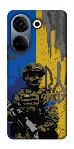Чехол itsPrint Faith in Ukraine 4 для TECNO Camon 20 Pro (CK7n)