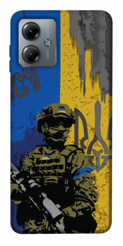 Чехол itsPrint Faith in Ukraine 4 для Motorola Moto G14