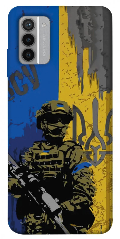 Чехол itsPrint Faith in Ukraine 4 для Nokia G42, itsellopt, купить оптом с доставкой