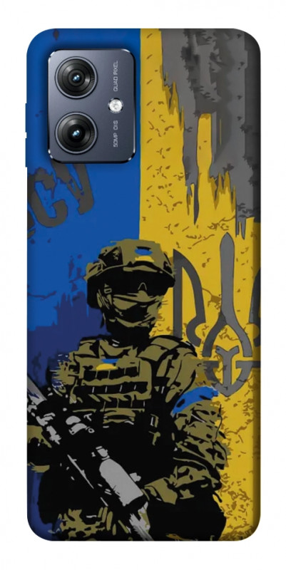 Чехол itsPrint Faith in Ukraine 4 для Motorola Moto G54, itsellopt, купить оптом с доставкой