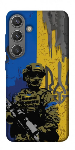 Чехол itsPrint Faith in Ukraine 4 для Samsung Galaxy S24