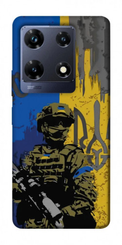 Чехол itsPrint Faith in Ukraine 4 для Infinix Note 30 Pro