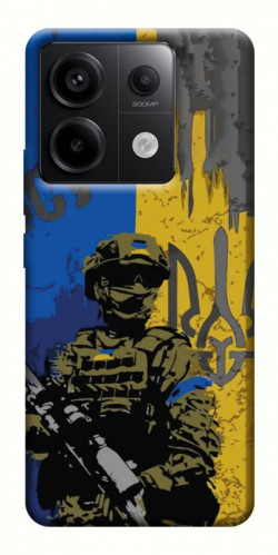 Чехол itsPrint Faith in Ukraine 4 для Xiaomi Redmi Note 13 Pro 4G