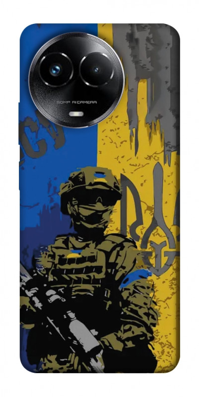 Чехол itsPrint Faith in Ukraine 4 для Realme C67 4G, itsellopt, купить оптом с доставкой