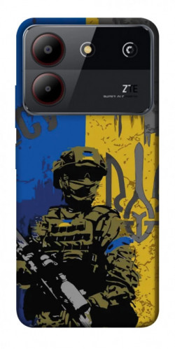 Чехол itsPrint Faith in Ukraine 4 для ZTE Blade A54 4G