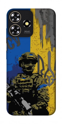 Чехол itsPrint Faith in Ukraine 4 для ZTE Blade A73 4G