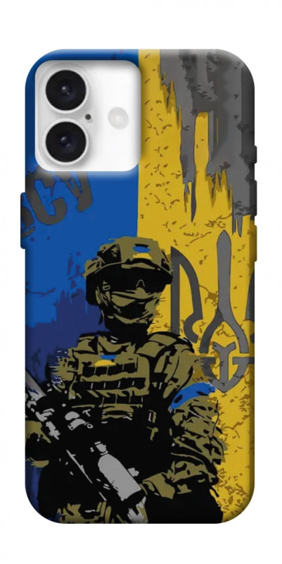 Чехол itsPrint Faith in Ukraine 4 для Apple iPhone 16 (6.1"), itsellopt, купить оптом с доставкой