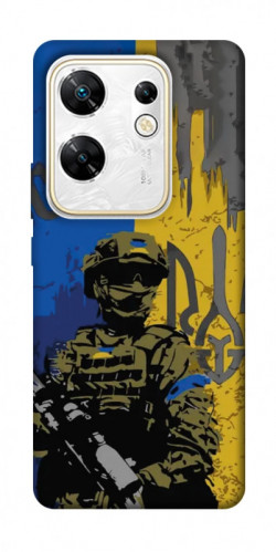 Чехол itsPrint Faith in Ukraine 4 для Infinix Zero 30 4G