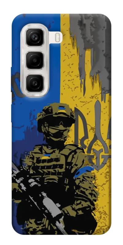 Чехол itsPrint Faith in Ukraine 4 для Infinix Hot 50 4G, itsellopt, купить оптом с доставкой
