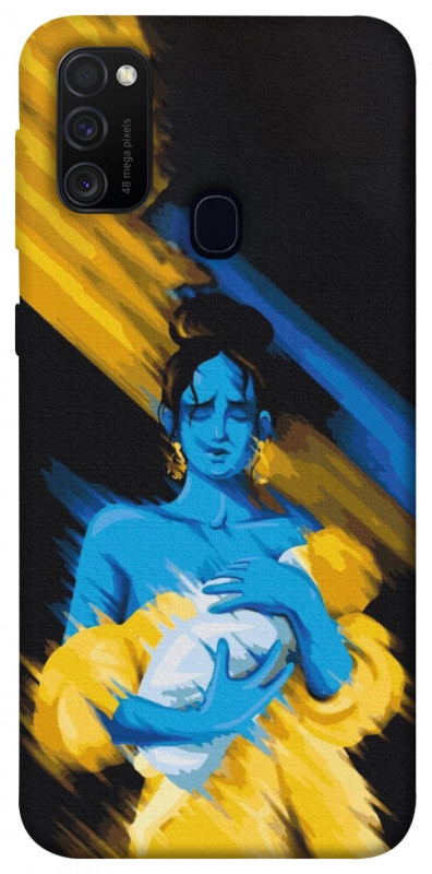 Чехол itsPrint Faith in Ukraine 5 для Samsung Galaxy M30s / M21, itsellopt, купить оптом с доставкой